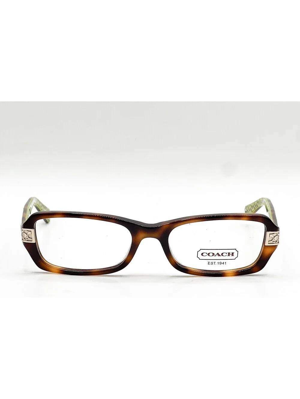 Coach HC 6005 5031 Tortoise Full Rim Authentic Eyeglass Frames 51-17-135